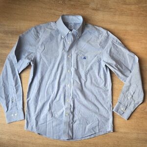 Brooks Brothers Regular Fit Non Iron Stretch Oxford Shirt Sz M